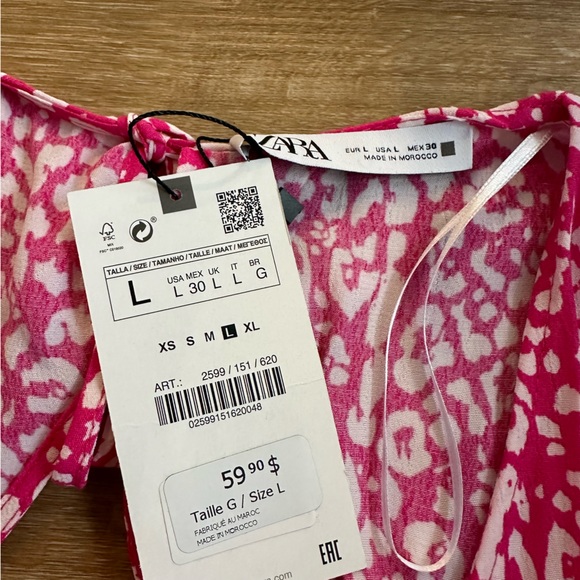 NWT Hot Pink Dress - Picture 3 of 5